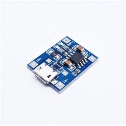 TP4056 5V 1A micro usb lithium battery charging module