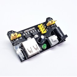 Leistungsmodul 3,3V 5V MB102 MB102 und Versuchsaufbau für Arduino