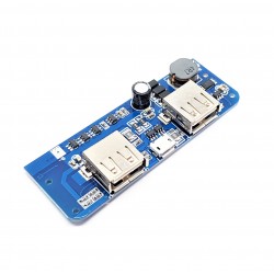 Step Up 5V 1A Modulo 1A 2.1A USB doppio caricatore della banca di potere