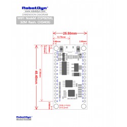 Carte RobotDyn WIFI NodeM...