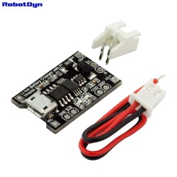 RobotDyn Chargeur de batterie Li-Ion TP4056 avec protection