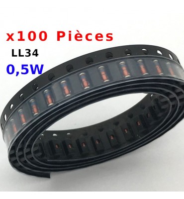 X100 Pcs Zener diode LL34,...