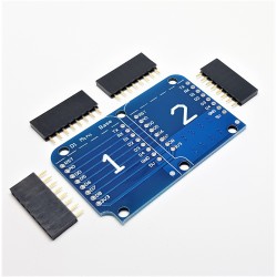 Base doppia per Wemos D1