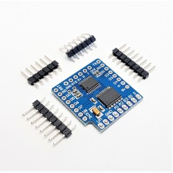 Carte Shield moteur (I2C) pour Wemos D1 - Contrôle de 2 moteurs