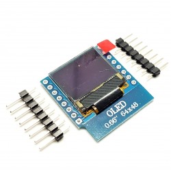 OLED Shield for Wemos mini d1 - 64 x 48 - 0.66 "