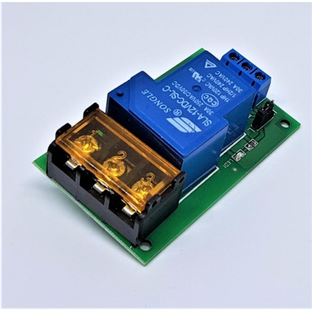 Double canal DC 5V 30A Isolation optocoupleur de module de carte de relais déclencheur haut/bas Baugger Module de relais 
