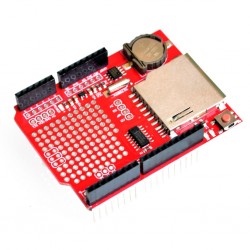 XD-05-Schild RED Logger mit SD-Kartenleser und integrierten Uhr