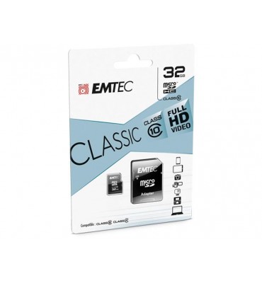 MicroSDHC 32GB EMTEC...