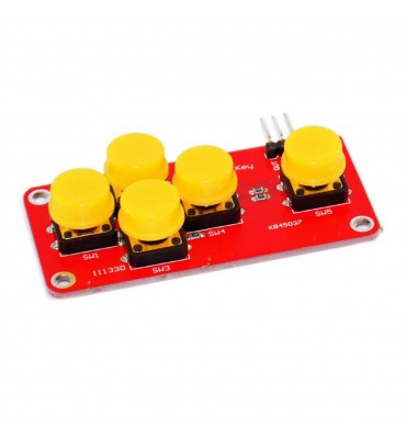 5-key analog AD keypad module