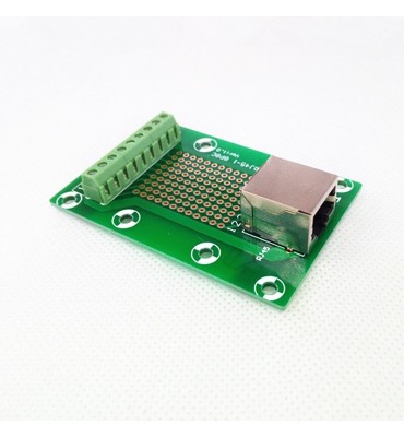 RJ45 terminal adapter 8P8C branch board.