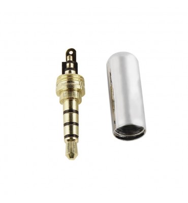 Solder audio jack, 3.5mm 4 pole adapter