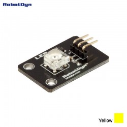 RobotDyn Modulo LED (Piranha) colore giallo molto brillante