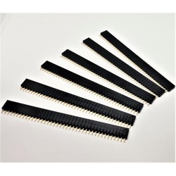 PCS X6 Header breve saldare femmina 40 2,54 millimetri perni