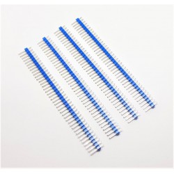 X4 PCS Header Bleu males à...