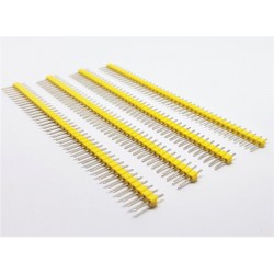 X4 PCS Header Jaune males à...