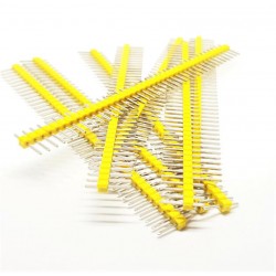 X8 PCS Header Jaune males à...