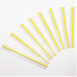 X8 PCS Header Jaune males à...