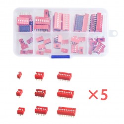 kit 45pcs Interrupteur DIP...