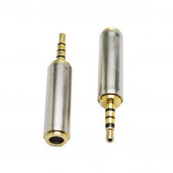 2.5mm mâle à 3.5mm femelle...