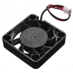 Petit Ventilateur PC Noir 12V 40mm DC 2 Broches