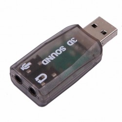 Tarjeta de sonido USB...