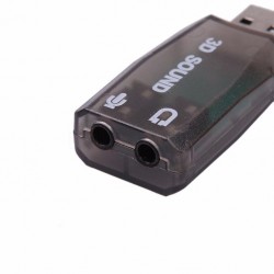 Tarjeta de sonido USB...
