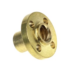 Bronze Shoulder Nut for Trapezoidal Threaded Rods 8mm (screw m8)