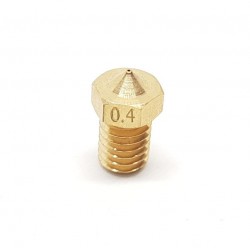 Ugello V6 V5 J-HEAD Ottone 0.4mm Per Filamento 1.75mm