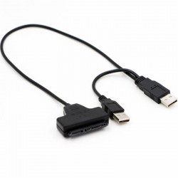 Adattatore disco rigido autoalimentato USB 2.0 sata 2.5 ssd-hdd