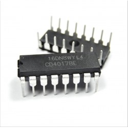 CD4017BE Dezimal-Zähler / Teiler-DIP-IC CD4017 CD4017-BE