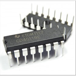 CD4511BE - Decoder-BCD zu 7 Segmenten CD4511-BE