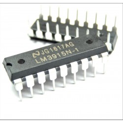 LM3915N-1 Driver de LED, 10 Sorties DIP-18 LM3915