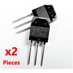 2Pcs B817 2SB817 TO-3P TO247