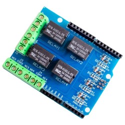 Blindaje 4 relé canal 5V Arduino Compatible