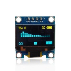 Module d'affichage OLED jaune bleu 0,96 pouces 128X64 IIC pour arduino