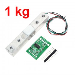 Sensore di peso da 1 kg + modulo ADC di precisione HX711 24BIT
