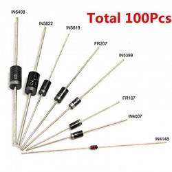 8 valeurs , 100pcs 1N4148...