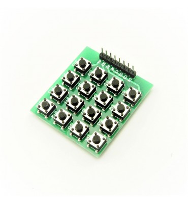 4 x 4 Matrix Keyboard clavier Module Plastique pour Arduino 1174Z 