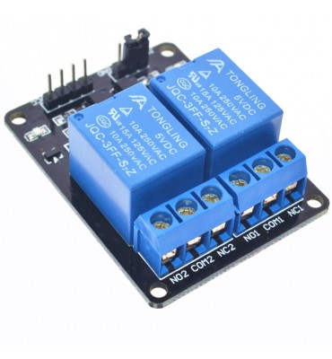 Carte module 2 relais 5v...