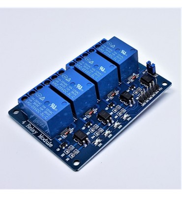 Carte module 4 relais 5v...