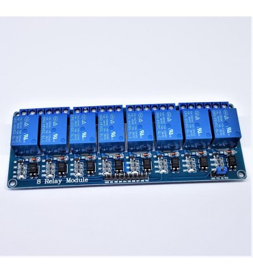 Carte module 8 relais 5v...