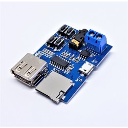 TF carte U disque MP3 décodeur carte module amplificateur