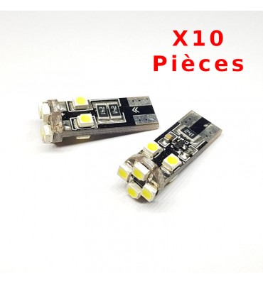 10 Pcs 8 LED SMD C5W 27mm...