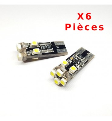 6 Pcs 8 LED SMD C5W 27mm...
