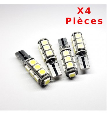 4 Pcs T10 LED W5W 194...