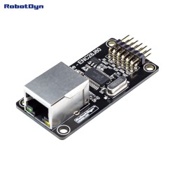 RobotDyn Ethernet-Modul - ENC28J60, 3.3V Leistungsaufnahme / 5V