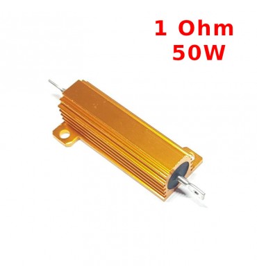 vs-elec R/ésistance bobin/ée 1 Ohm /± 5/% 50W RX24 Aluminium