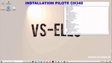 Intallation du pilote CH340